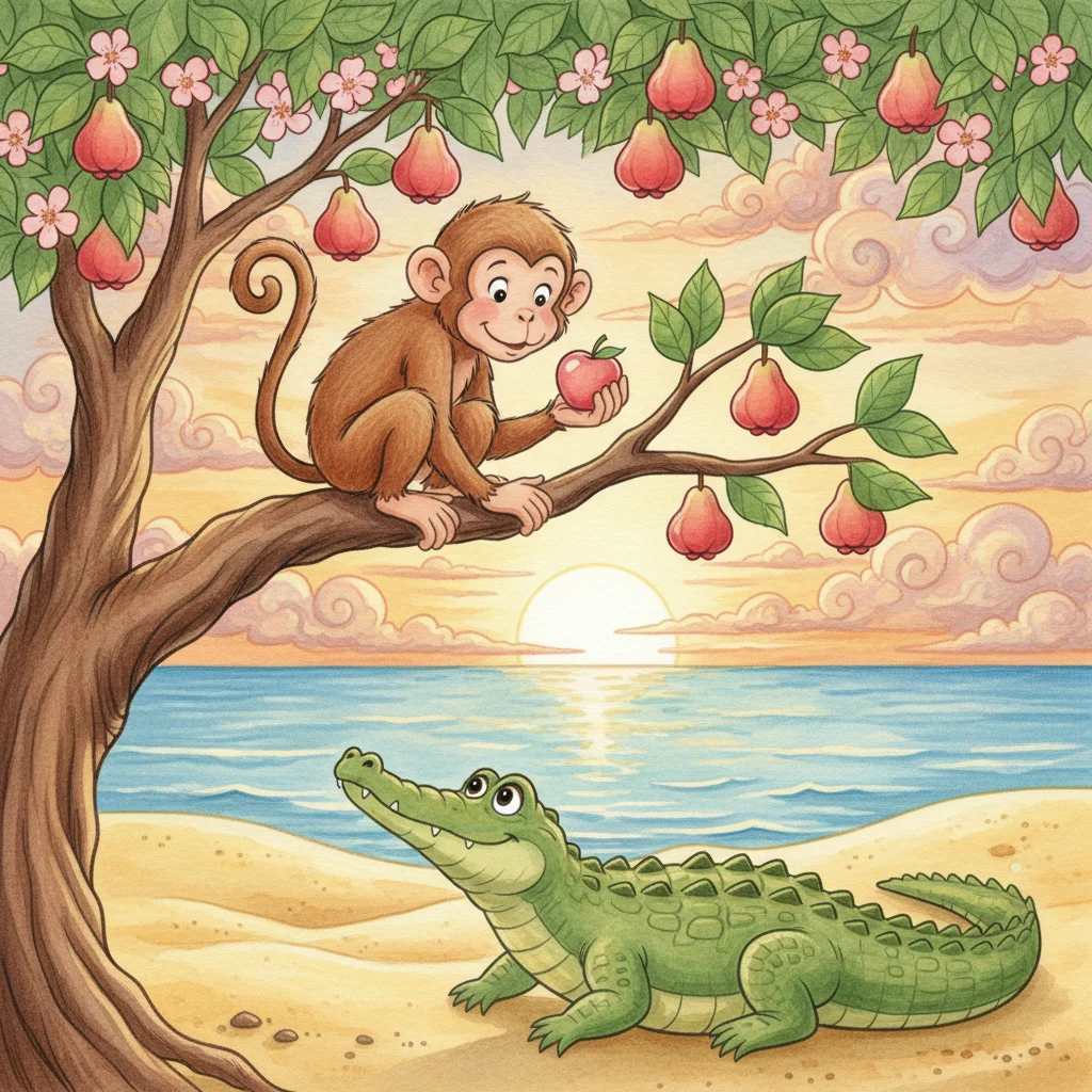Aben og krokodillen