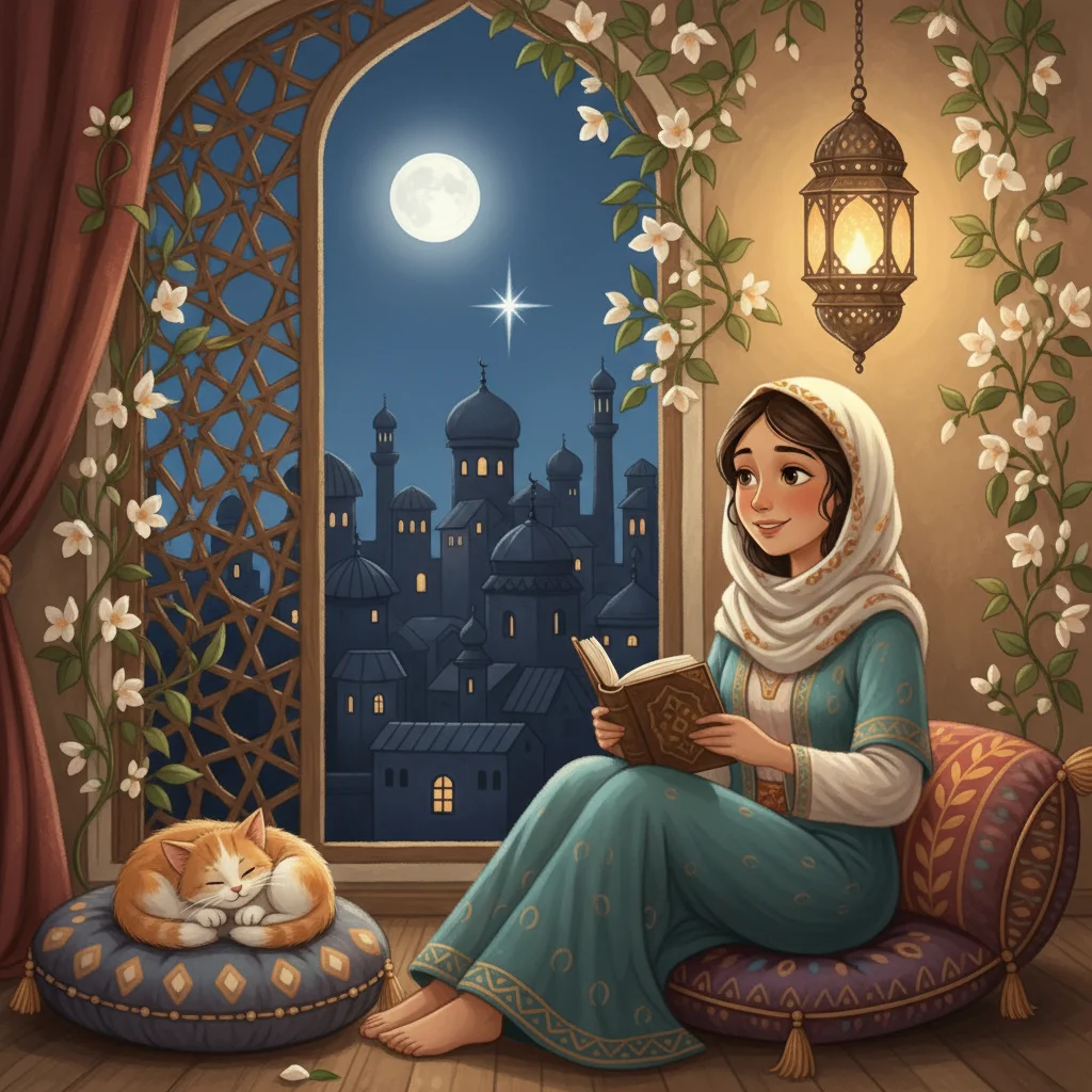 Shahrazad begynder et eventyr