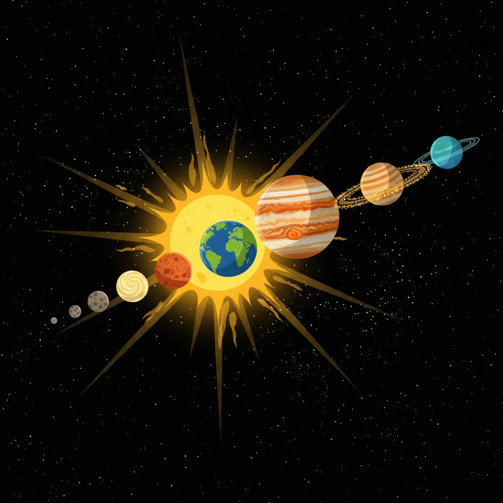 En rejse gennem solsystemet
